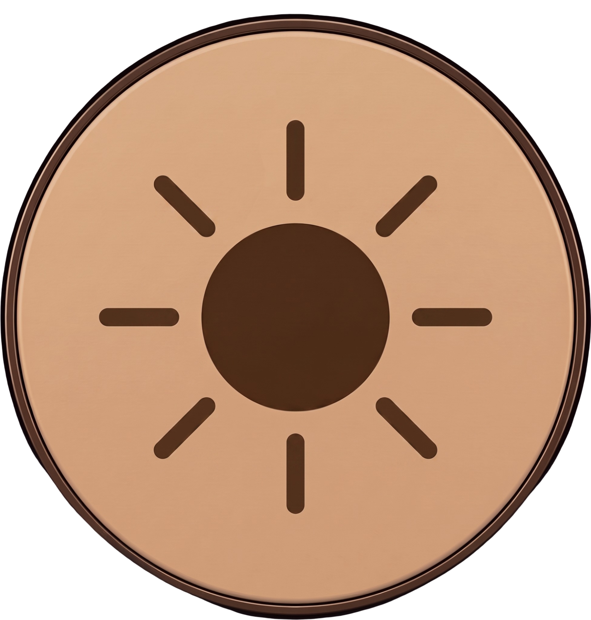 Solaris application icon featuring a stylized sun and monitor silhouette